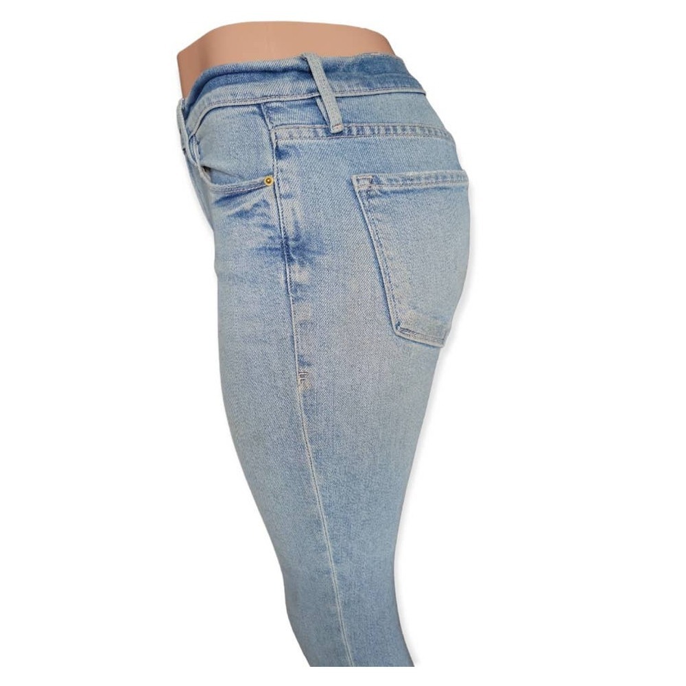 FRAME Designer Light Wash Crop Jeans Womens‎ 27 Casual Chic - Picture 5 of 8